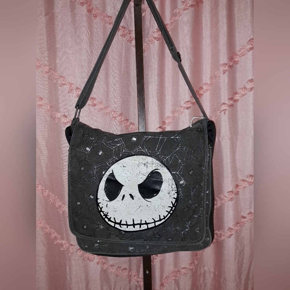 Vintage Tim Burton Night Before Christmas Shoulder Bag